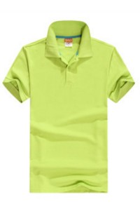 SKP005 order POLO shirt  work POLO shirt  pure cotton work shirt short sleeve advertising culture POLO shirt POLO shirt factory side view